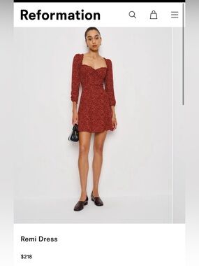 Reformation Remi Mini Dress women’s 12